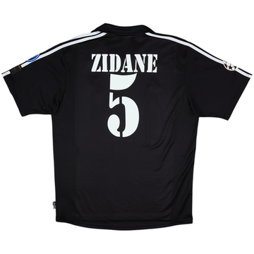 2001 Real Madrid Camiseta de visitante Zidane #5 - 8/10 - (L)