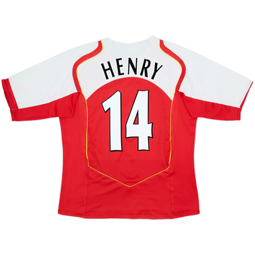 2004-05 Arsenal Home Shirt Henry #14 - 7/10 - (M)