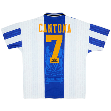 1994-96 Manchester United Third Shirt Cantona #7 - 8/10 - (XL)