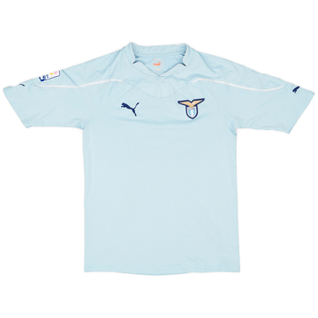2010-11 Lazio Match Issue Home Shirt #18