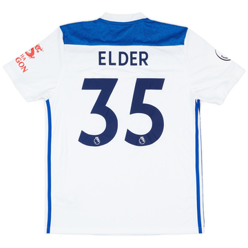 2018-19 Leicester Match Issue Third Shirt Elder #35