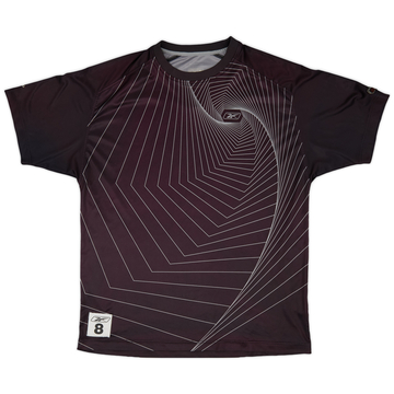 2004-05 Manchester City Player Issue Reebok Training Shirt #8 (Fowler) - 6/10 - (XL)