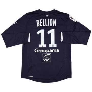2011-12 Bordeaux Match Issue Home Shirt Bellion #11