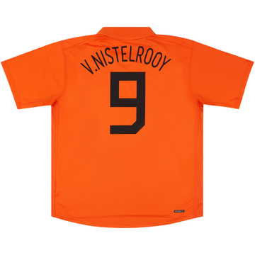 2006-08 Netherlands Home Shirt V.Nistelrooy #9VS