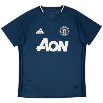 2016-17 Manchester United adizero Training Shirt - 7/10 - (M)