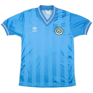 1983-85 Manchester City Home Shirt - 5/10 - (S)
