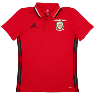 2016-17 Wales adidas Polo Shirt - 8/10 - (M)