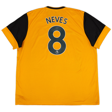 2020-21 Wolves Home Shirt Neves #8 - 9/10 - (XXL)
