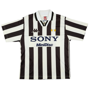 1995-97 Juventus Basic Home Shirt - 5/10 - (XL.Boys)