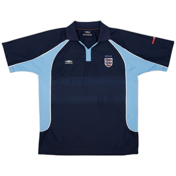2001-02 England Umbro Training Shirt - 9/10 - (L)