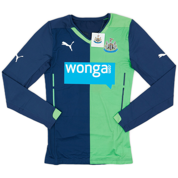 2014-15 Newcastle Player Issue ACTV Fit Third L/S Shirt (L)