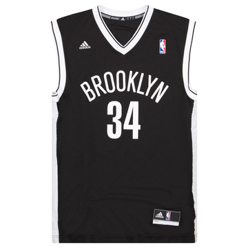 2013-14 Brooklyn Nets Pierce #34 adidas Jersey (Away) S