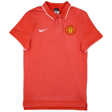 2010-11 Manchester United Nike Polo Shirt - 6/10 - (Women's S)