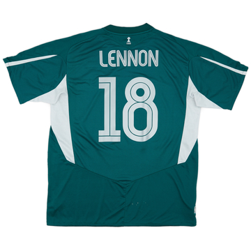 2004-05 Celtic Away Shirt Lennon #18 - 6/10 - (XL)