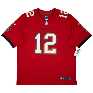 2020-22 Tampa Bay Buccaneers Brady #12 Nike Game Home Jersey (XL)