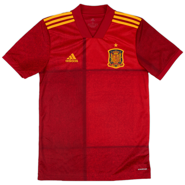 2020-21 Spain Home Shirt - 9/10 - (S)