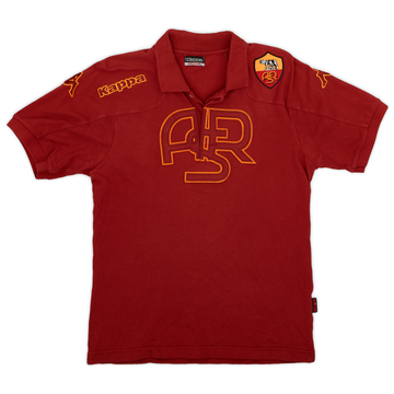 2002-03 Roma Kappa Polo Shirt - 6/10 - (M)