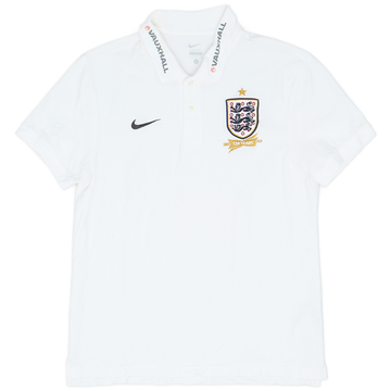 2013-14 England Nike Polo Shirt - 8/10 - (L)
