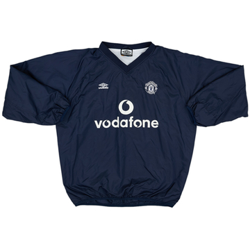 2000-01 Manchester United Umbro Drill Top - 7/10 - (S)