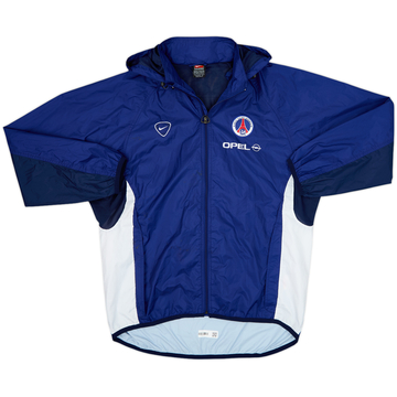 2000-01 Paris Saint-Germain Nike Hooded Rain Jacket - 8/10 - (M)