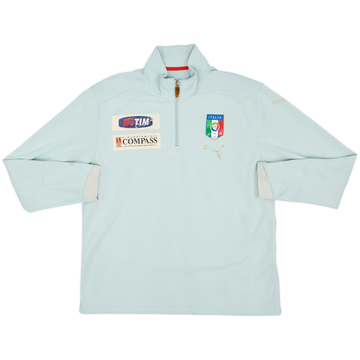 2008-10 Italy Puma 1/4 Zip Training Top - 5/10 - (M)