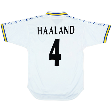 Camiseta de local del Leeds United 1998-00 Haaland #4 - 8/10 - (S)