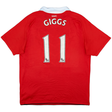 Camiseta de local del Manchester United 2010-11 Giggs #11 - 6/10 - (L)
