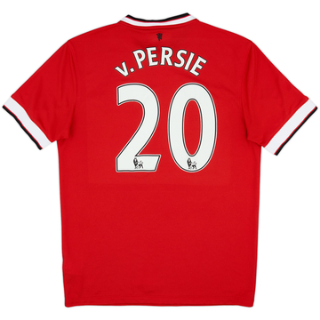 2014-15 Manchester United Home Shirt v.Persie #20 - 6/10 - (M)
