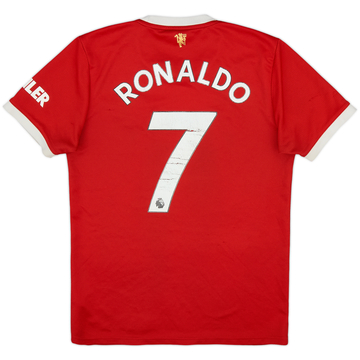 2021-22 Manchester United Home Shirt Ronaldo #7 - 5/10 - (S)