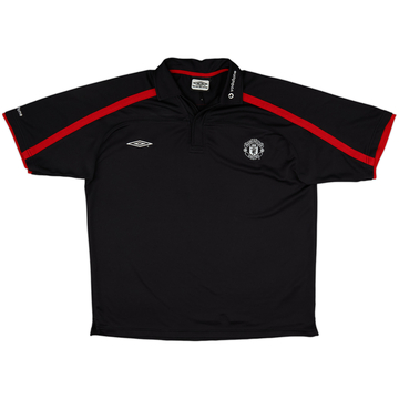 2000-01 Manchester United Umbro Polo Shirt - 10/10 - (XXL)