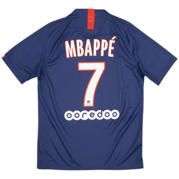 2019-20 Paris Saint-Germain Camiseta Local Mbappe #7 - 8/10 - (M)