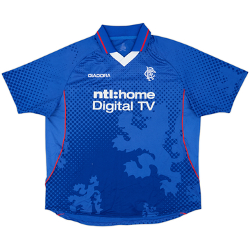 2002-03 Rangers Home Shirt - 5/10 - (XL)