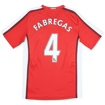 2008-10 Arsenal Home Shirt Fabregas #4 - 5/10 - (S)