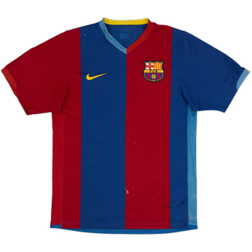 2006-07 Barcelona Home Shirt - 4/10 - (XL.Boys)