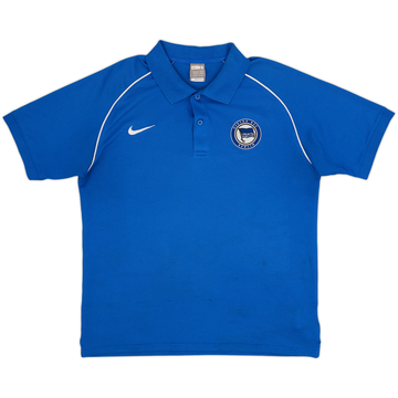 2009-10 Hertha Berlin Nike Polo - 8/10 - (L)