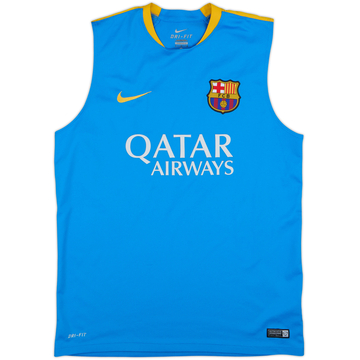 2015-16 Barcelona Nike Training Vest - 7/10 - (L)