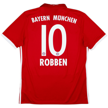 2016-17 Bayern Munich Home Shirt Robben #10 - 6/10 - (M)