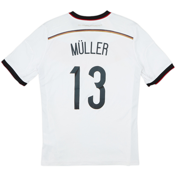 2014-15 Germany Home Shirt Muller #13 - 8/10 - (L.Boys)