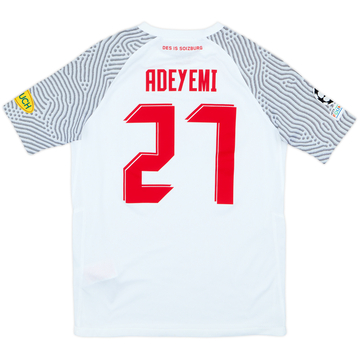 2021-22 RB Salzburg European Home Shirt Adeyemi #27 - 8/10 - (XL.Boys)