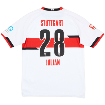 2021-22 Stuttgart Home Shirt Julian #28 - 6/10 - (L.Boys)