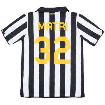2010-11 Juventus Home Shirt Matri #32 - 7/10 - (XL.Boys)
