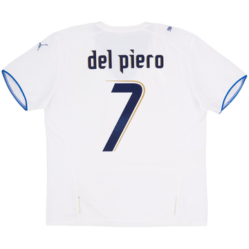 2006 Italy Away Shirt Del Piero #7 - 6/10 - (XL)