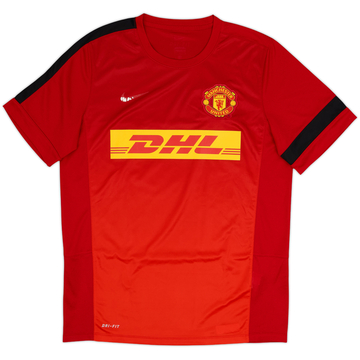 2013-14 Manchester United Nike Training Shirt - 4/10 - (L)