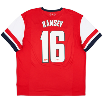 2012-14 Arsenal Home Shirt Ramsey #16 - 6/10 - (XXL)