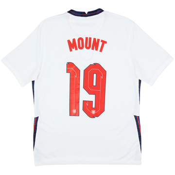 2020-22 England Home Shirt Mount #19 - 7/10 - (M)