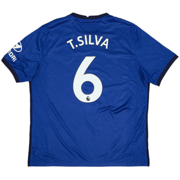 Camiseta de local del Chelsea 2020-21 T.Silva #6 - 6/10 - (XL)