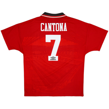 1994-96 Manchester United Camiseta Local Cantona #7 - 8/10 - (XL)