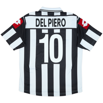 2001-02 Juventus Home Shirt Del Piero #10 - 6/10 - (M)