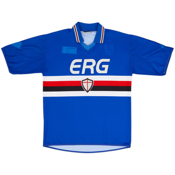 2003-04 Sampdoria Home Shirt #9 - 4/10 - (S)