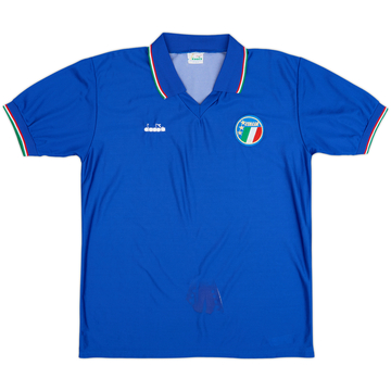 1986-91 Italia Camiseta Local - 5/10 - (XL)